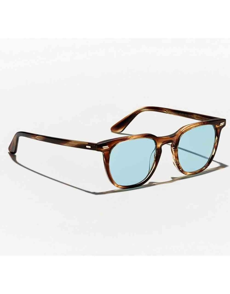 Occhiali da sole Moscot Tatah Bamboo lenti blu Ottica Ricci Shop
