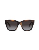 Triomphe Havana Geometric Sunglasses