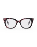 CELINE Thin Havana Cat Eye Eyeglasses
