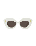 Anagram White Cat Eye Sunglasses