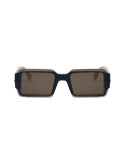 Fendigraphy Brown Geometric Sunglasses
