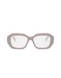 CELINE 3 Dots Brown Geometric Eyeglasses