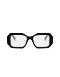 Triomphe Black Rectangular Eyeglasses