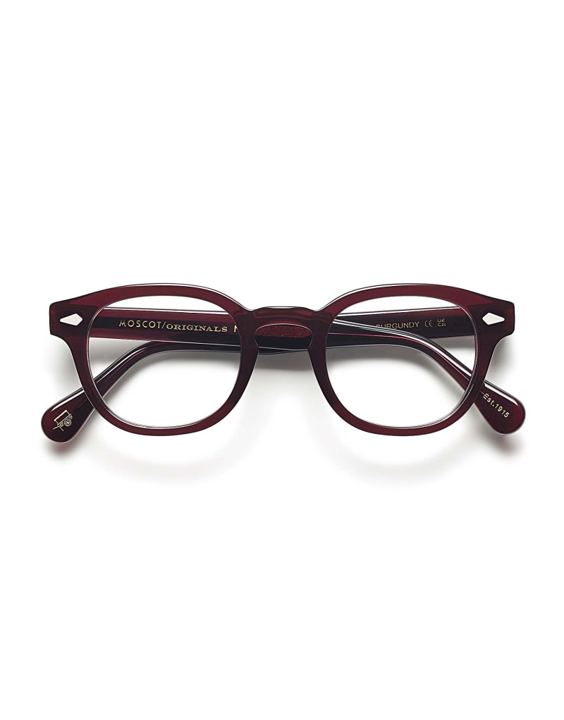 Occhiali da vista Moscot Lemtosh Burgundy 46 – Ottica Ricci Shop Online
