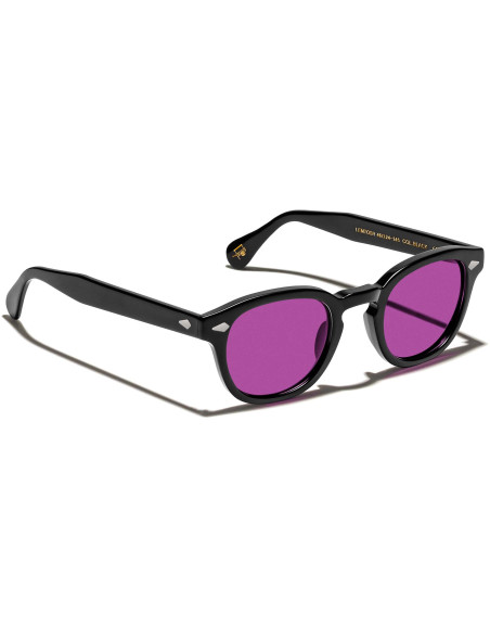 Moscot Lemtosh Black Purple lenses Calibro 46 | Ottica Ricci Shop Online