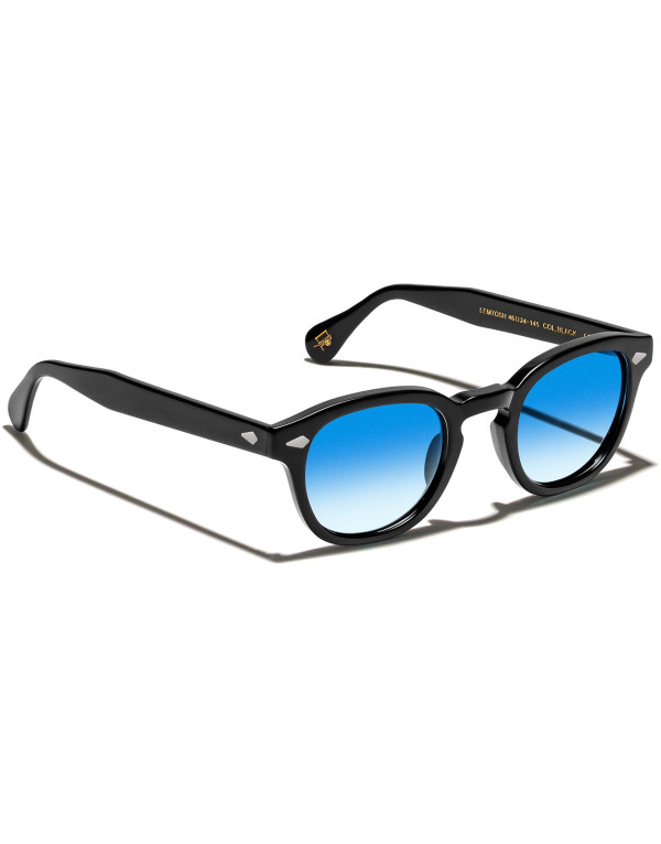 MOSCOT LEMTOSH SUN BLACK BROADWAY BLU 49