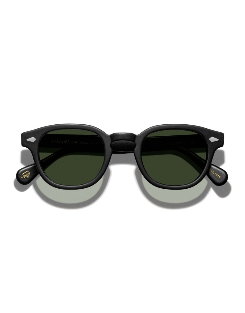 OCCHIALI DA SOLE MOSCOT LEMTOSH MATTE BLACK CALIBRO 49