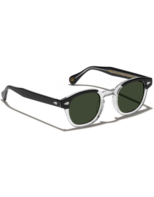 MOSCOT LEMTOSH SUN BLACK CRYSTAL g15 49