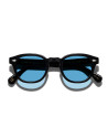 OCCHIALI DA SOLE MOSCOT LEMTOSH BASE 2 BLACK CELEBRITY BLUE TINT CALIBRO 49