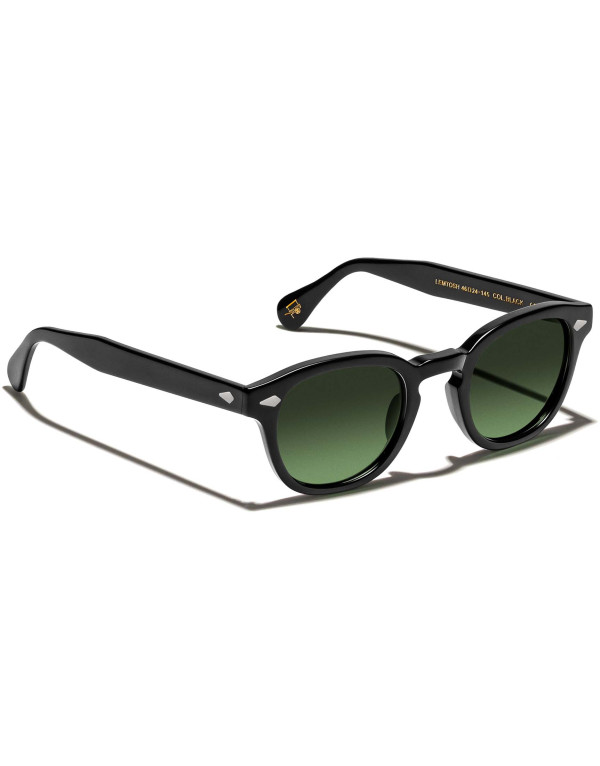 MOSCOT LEMTOSH SUN BLACK FOREST WOOD TINT 49