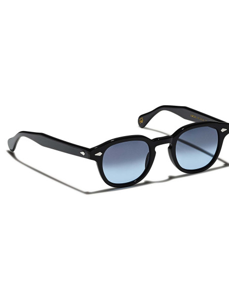 OCCHIALI DA SOLE MOSCOT LEMTOSH BASE 2 BLACK DENIM BLUE TINT CALIBRO 49