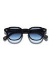 OCCHIALI DA SOLE MOSCOT LEMTOSH BASE 2 BLACK DENIM BLUE TINT CALIBRO 49
