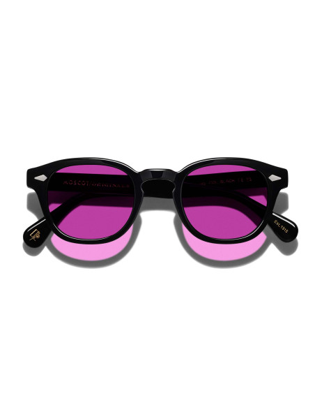 OCCHIALI DA SOLE MOSCOT LEMTOSH BASE 2 BLACK PURPLE NURPLE TINT CALIBRO 49