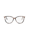 Mini CD O B7I Havana Butterfly Eyeglasses