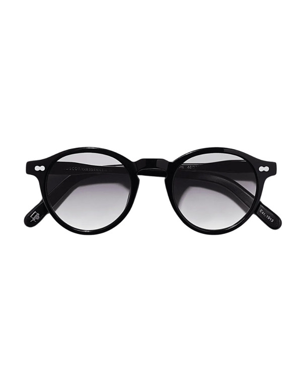 Moscot Miltzen nero lente grigio chiara come Lemtosh | Ottica Ricci