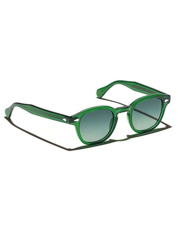 MOSCOT LEMTOSH SUN EMERALD FOREST WOOD 46