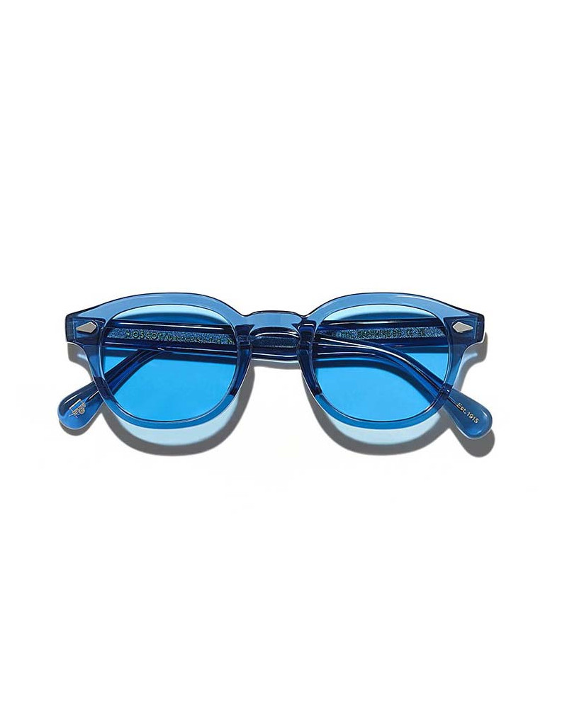 Moscot Lemtosh Monochrome Sapphire Blue Celebrities – Ottica Ricci Shop Online