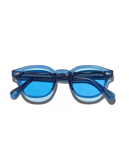 Moscot Lemtosh Monochrome Sapphire Blue Celebrities – Ottica Ricci Shop Online