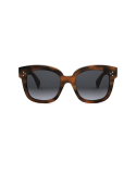 Celine 3 Dots Brown Rectangular Sunglasses