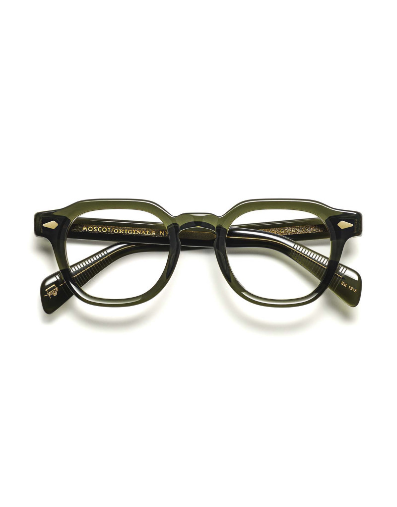 Moscot Dolt Dark Green occhiali da vista disponibili da Ottica Ricci.
