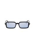 Fendi Selleria Black Rectangular Sunglasses