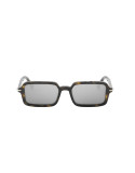 Fendi Selleria Havana Rectangular Sunglasses