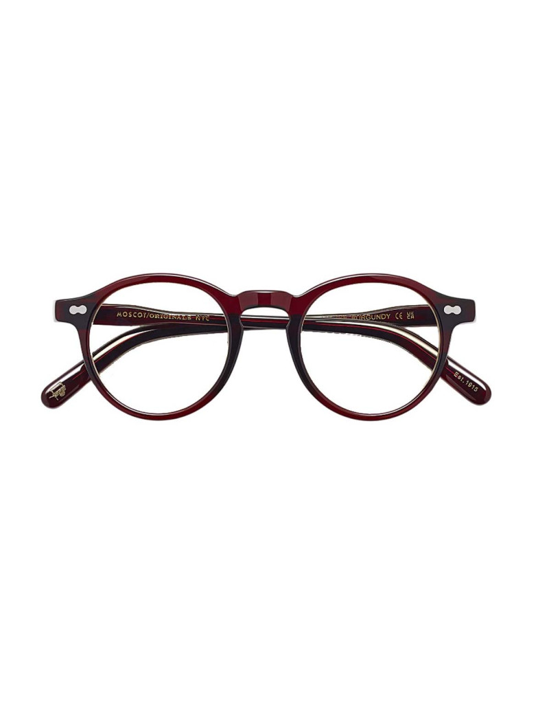 Moscot Miltzen Burgundy 46 Vista - Ottica Ricci Shop Online