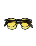 MOSCOT MILTZEN SUN BLACK MELLOW YELLOW 49