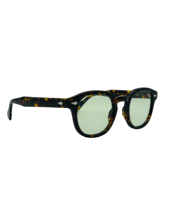 Moscot LEMTOSH SUN tortoise limelight 49
