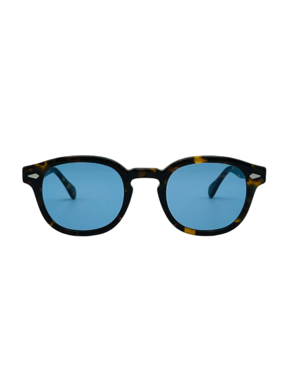 Occhiali Moscot LEMTOSH SUN tortoise celebrity blue online da Ottica Ricci