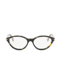 Fendi Selleria Havana Cat Eye Eyeglasses