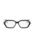 Fendi Selleria Black Geometric Eyeglasses