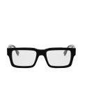 Fendi Diagonal Black Rectangular Eyeglasses