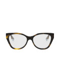 Fendi Way Havana Pantos Eyeglasses