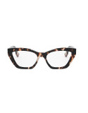 Fendi Way Havana Cat Eye Eyeglasses