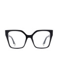 Fendi Way Black Square Eyeglasses