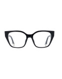 Fendi Way Black Rectangular Eyeglasses
