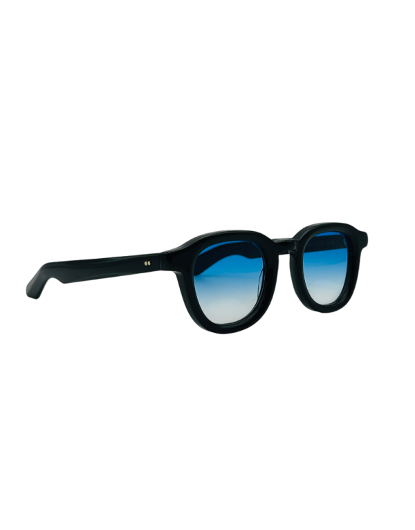 MOSCOT DAHVEN SUN black broadway blue 47