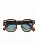 MOSCOT LEMTOSH SUN MATTE TORTOISE BLUE 49
