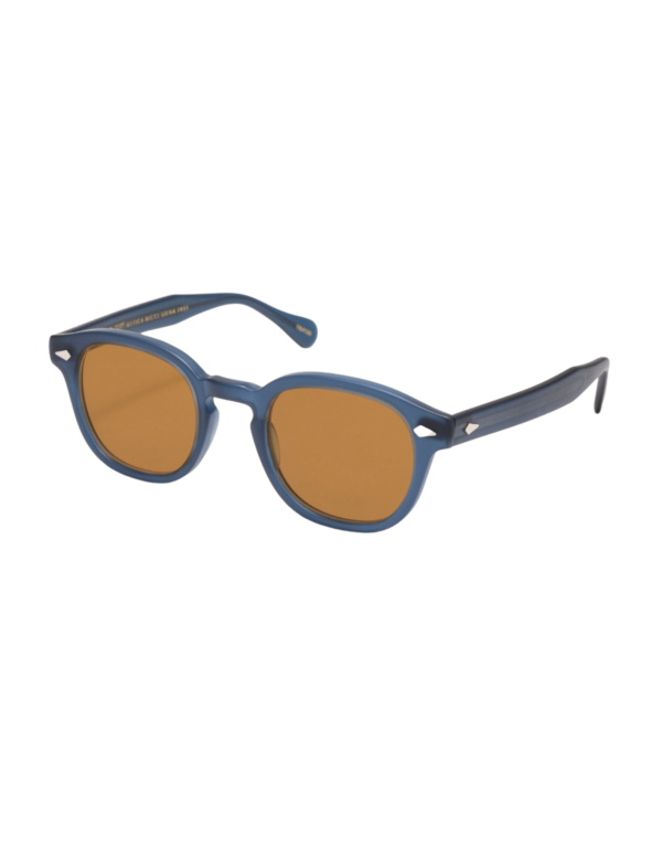 Moscot Lemtosh Limited Edition x Ottica Ricci Blue Cosmitan Brown Lns 46