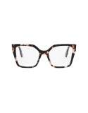 Fendi Way Havana Geometric Eyeglasses