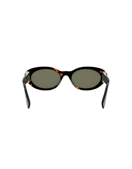 Occhiali sole FF Diamonds Havana Oval Sunglasses online da Ottica Ricci