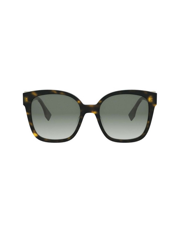 Occhiali FF Diamonds Havana Square Sunglasses online da Ottica Ricci
