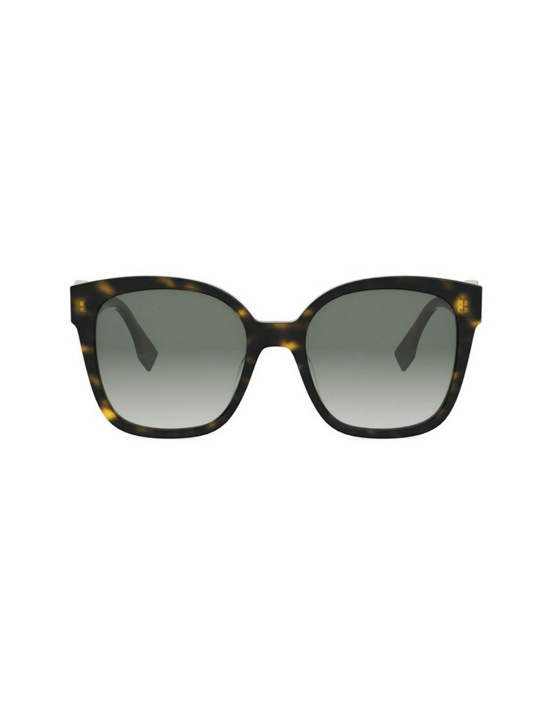 Occhiali FF Diamonds Havana Square Sunglasses online da Ottica Ricci