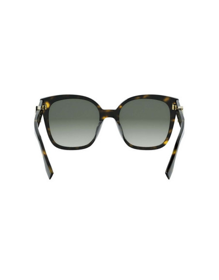 Occhiali FF Diamonds Havana Square Sunglasses online da Ottica Ricci