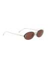 Occhiali Fendi First Crystal Gold Oval Sunglasses online da Ottica Ricci