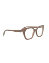 Occhiali vista Fendi Way Brown Geometric Eyeglasses online da Ottica Ricci