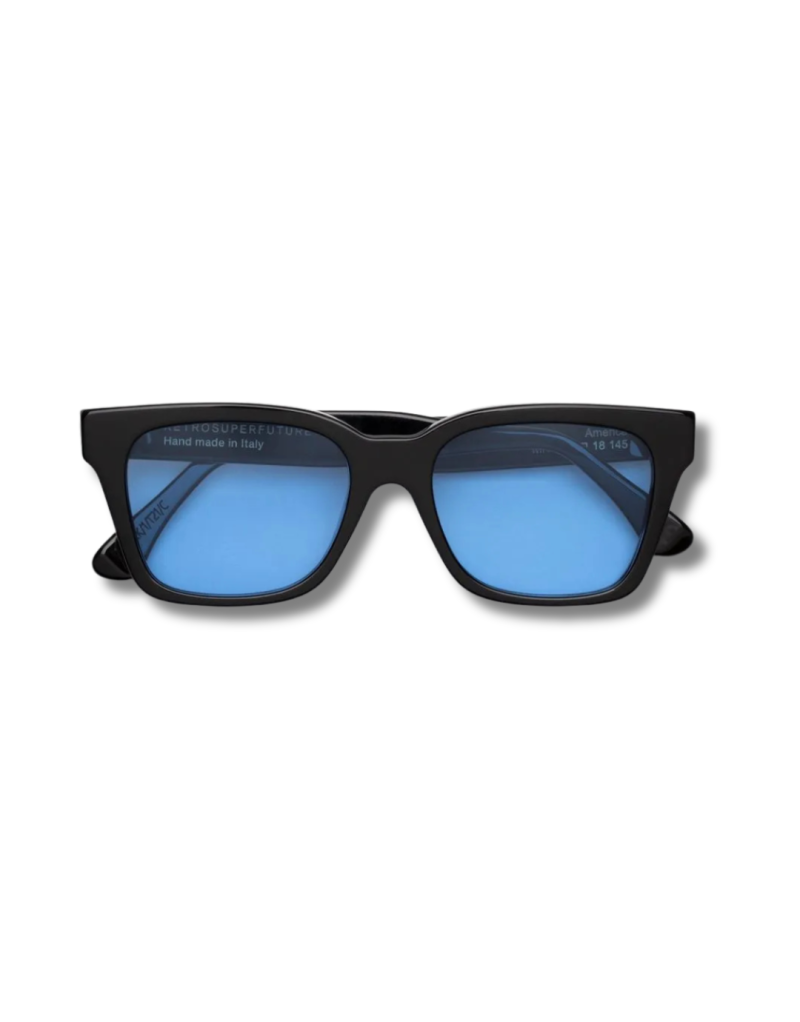 Occhiali Retrosuperfuture America Azure Black | Ottica Ricci Shop Online