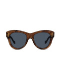 Anagram Brown Geometric Sunglasses