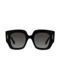 Anagram Black Geometric Sunglasses